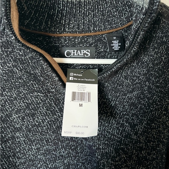 Chaps Men's Gray Sweater - Picture 2 of 2